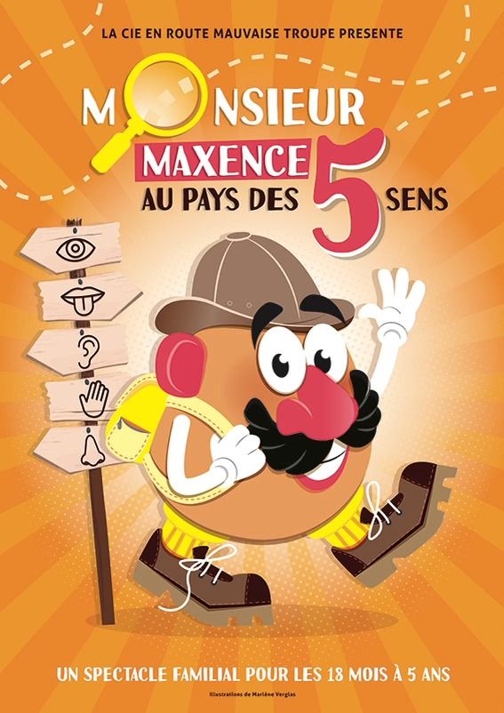 Monsieur Maxence au pays des 5 sens