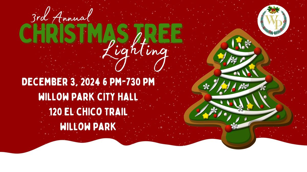 3rd Annual Christmas Tree Lighting