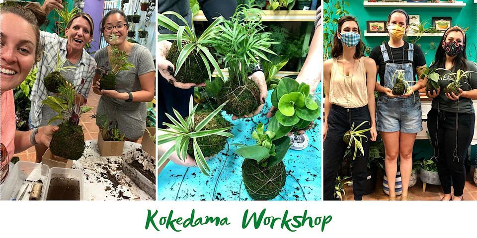 January Kokedama Workshop