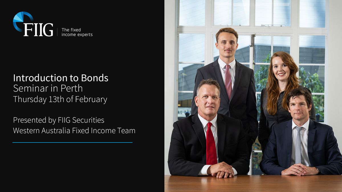 Introduction to Investing in Bonds Seminar - Perth