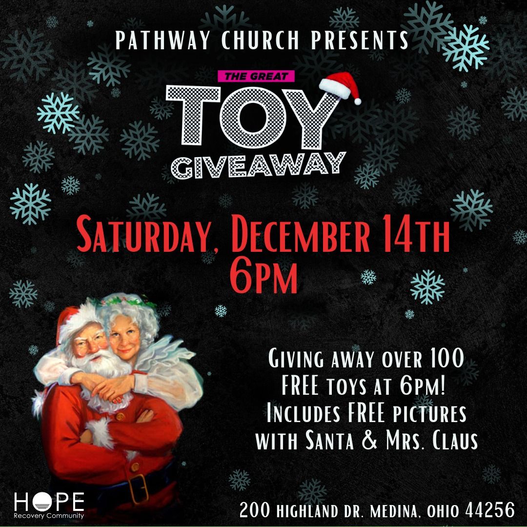 The Great Toy Giveaway & Pictures with Santa! 