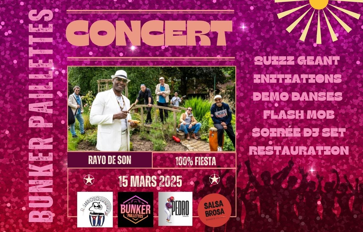 \u2600\ufe0fFiesta pour tous ! Cuba s\u2019invite au Bunker !  Concert live, immersion Soleil \u2600\ufe0f  