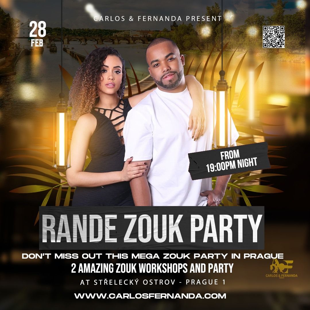 \ud83c\udf89 Rande Zouk Party - St\u0159eleck\u00fd ostrov\ud83c\udf89