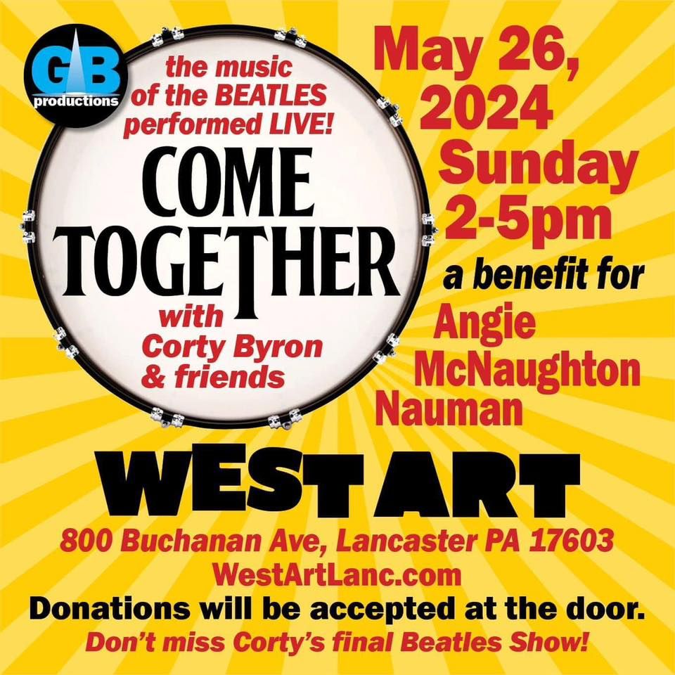 Come Together @ West Art - Beatles Live - Corty & Friends - Benefit for Angie