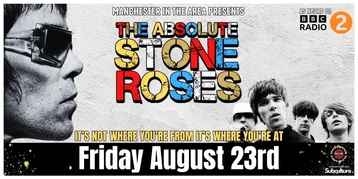 ABSOLUTE STONE ROSES (A Tribute To The Stone Roses) LIVE at The Lodge Bridlington