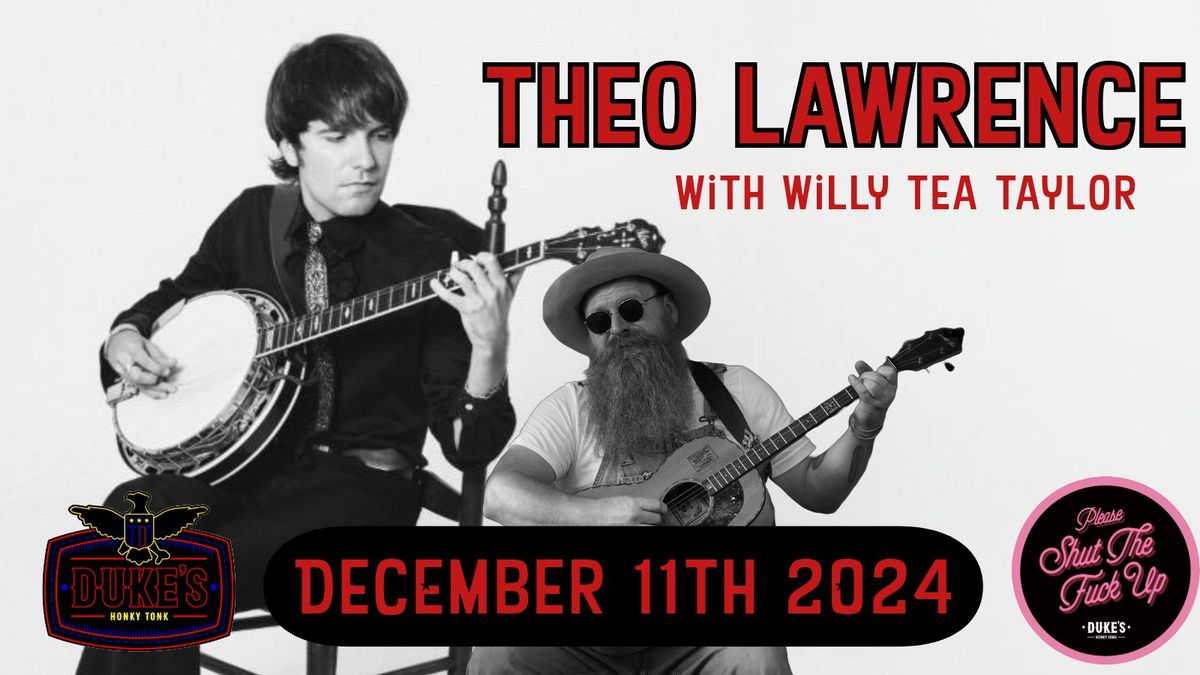 Theo Lawrence with Willy Tea Taylor