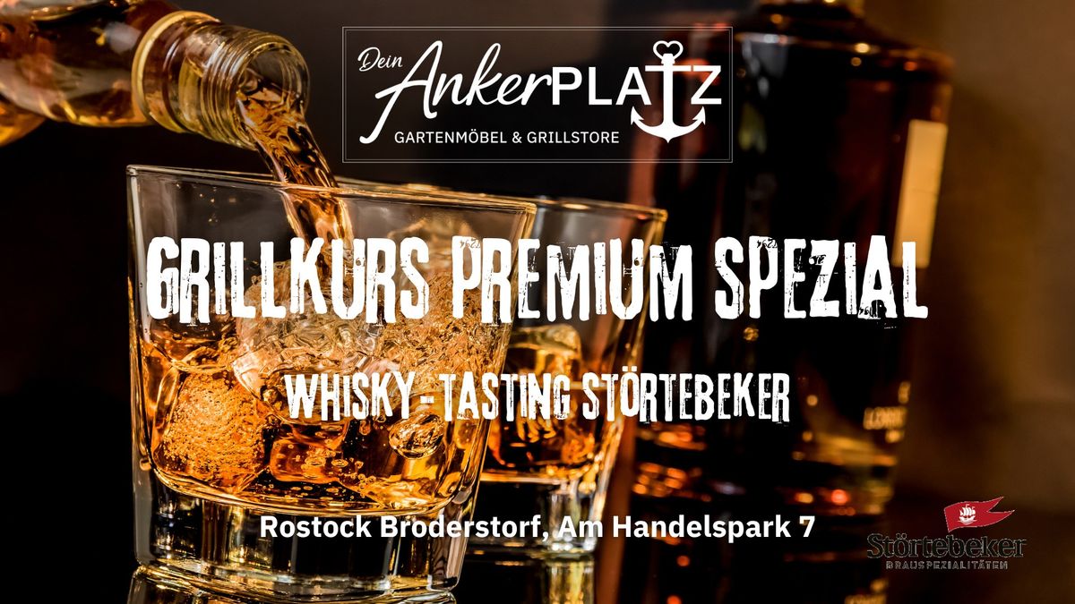 Grillkurs Premium Spezial mit St\u00f6rtebeker Whisky-Tasting