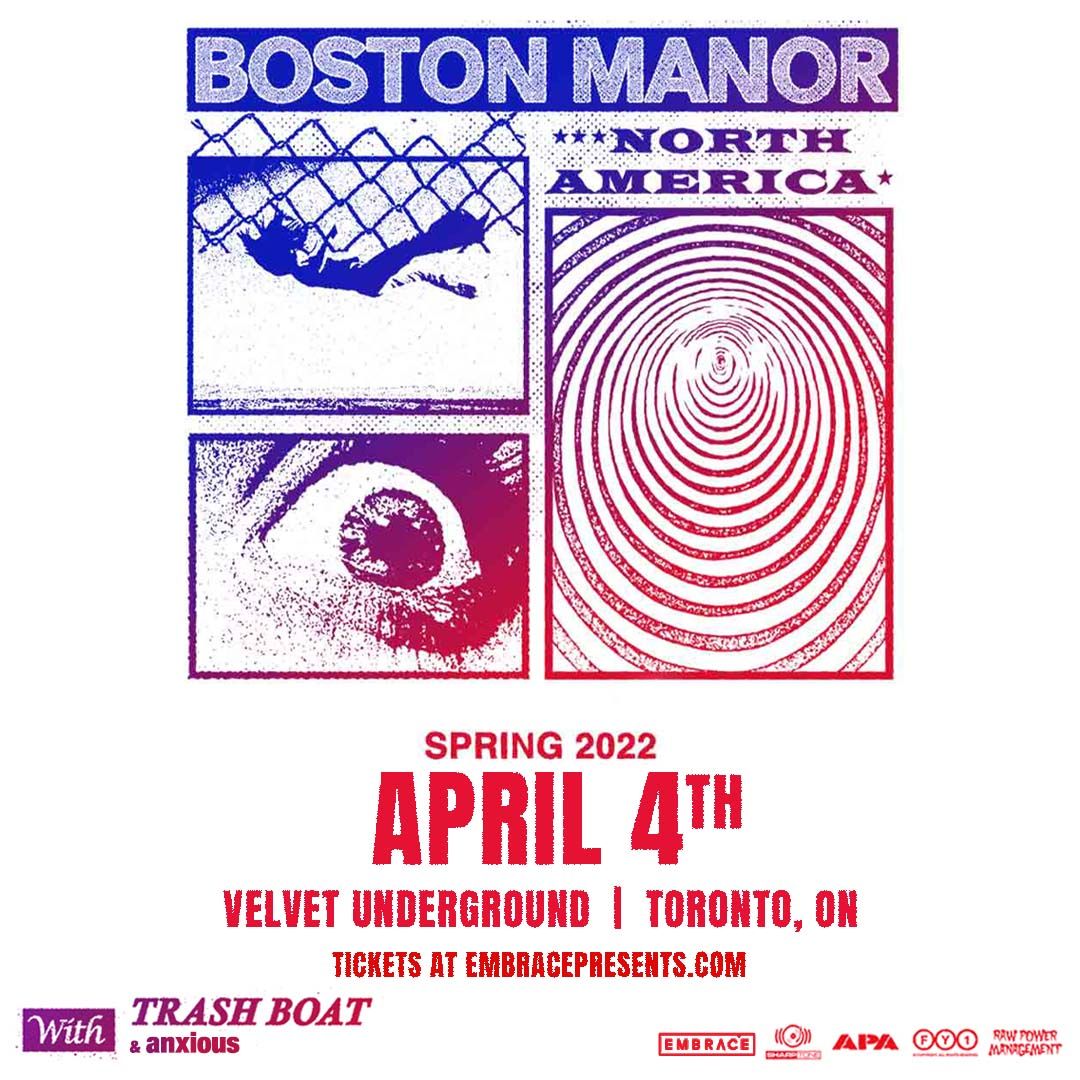 Boston Manor at Velvet Underground