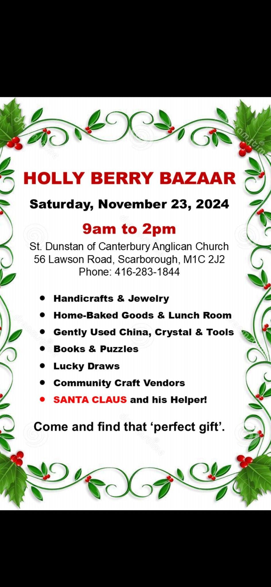 Holly Berry Bazaar