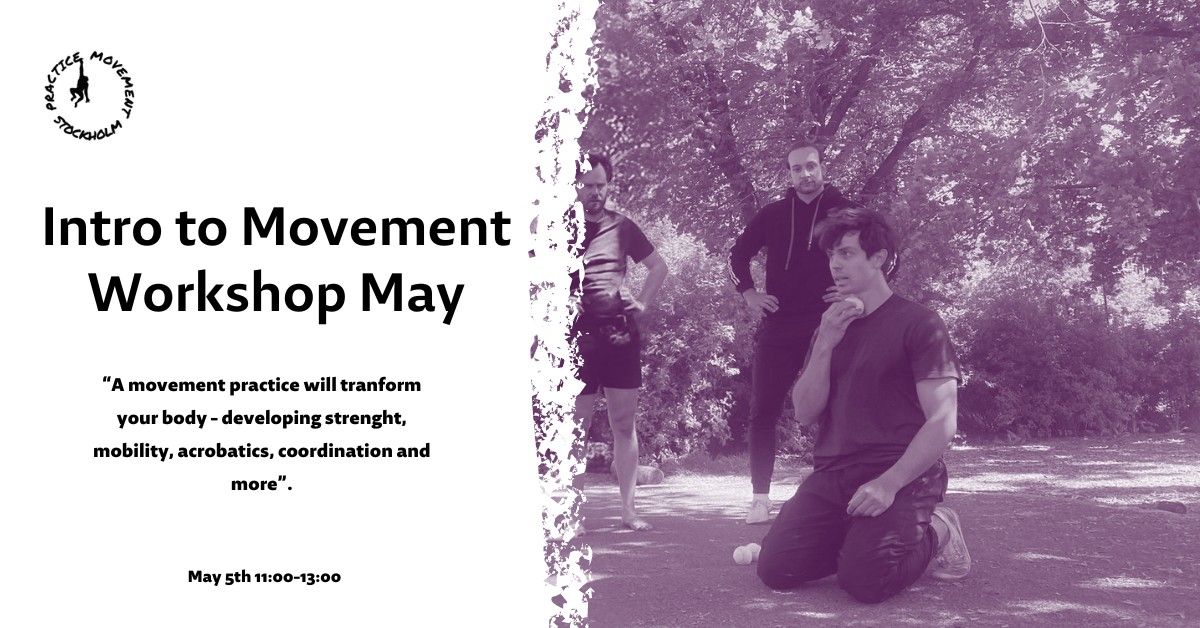 Intro to Movement Workshop May