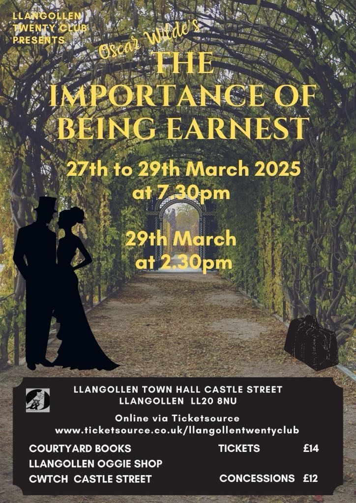 THE IMPORTANCE OF BEING EARNEST 