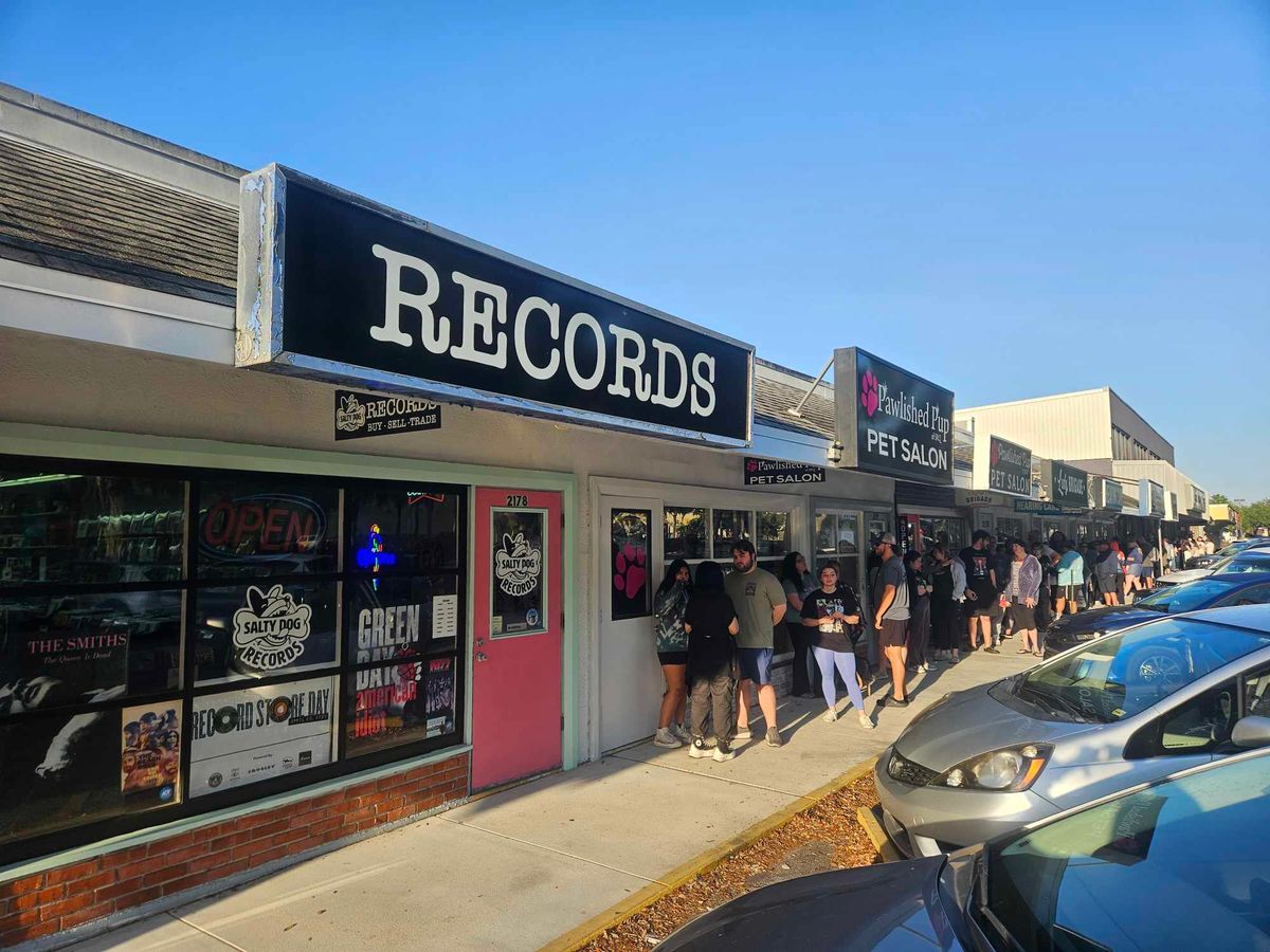 RSD Black Friday at Salty Dog Records Sarasota!