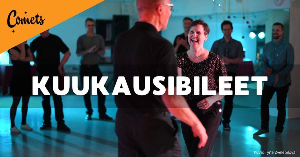 Cometsin kuukausibileet \/ Monthly dance party for Comets members