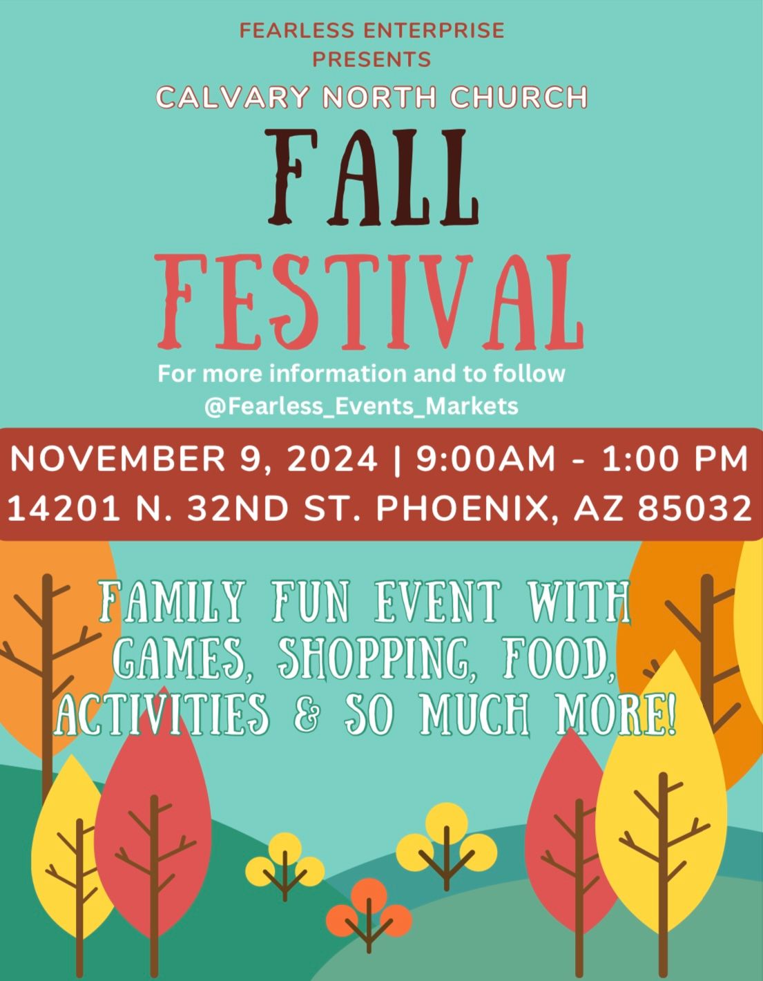 Fall Festival at Calvary North Church