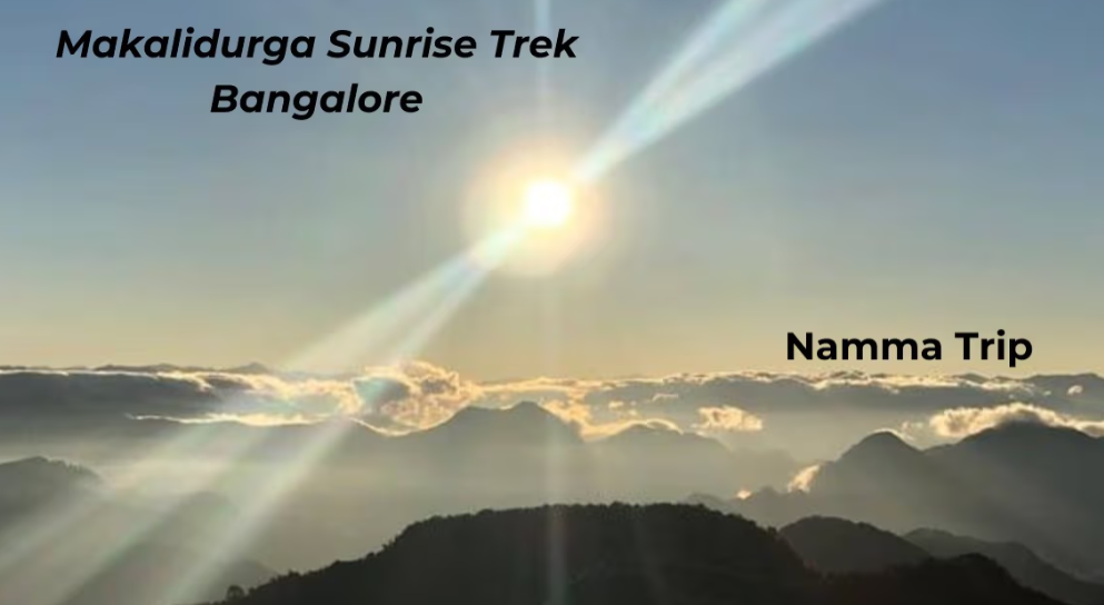 Makalidurga Sunrise Trek Bangalore