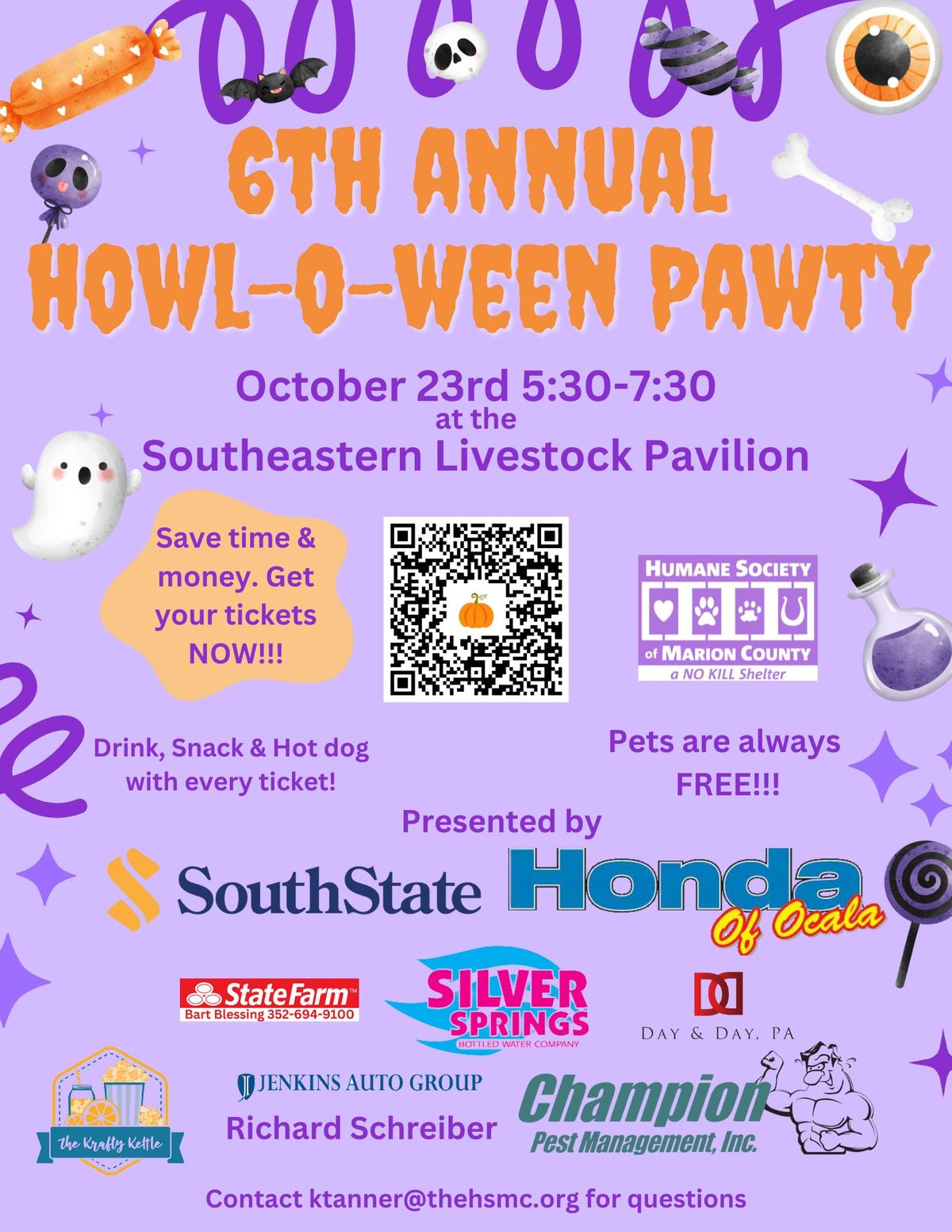 6th Annual Howl-o-ween Pawty