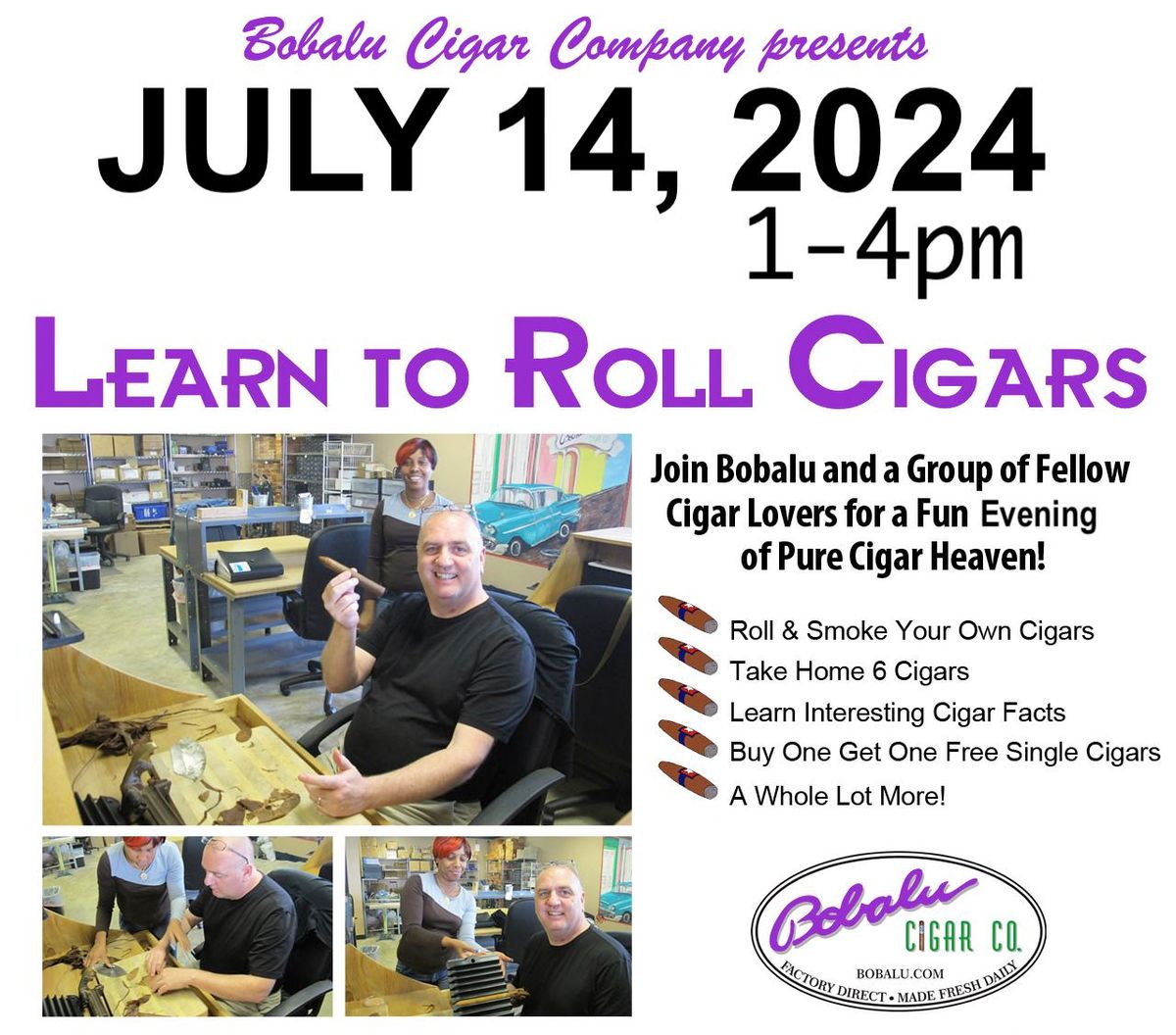 Cigars 101: Cigar Rolling Class at Bobalu Cigar Company