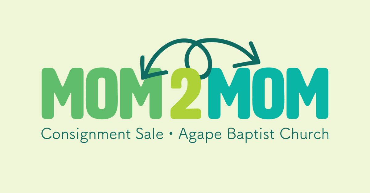 Mom-To-Mom Consignment Sale