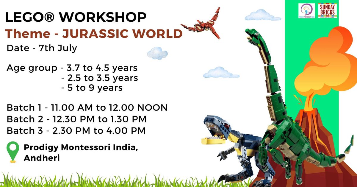 LEGO Jurassic World Workshop - Andheri