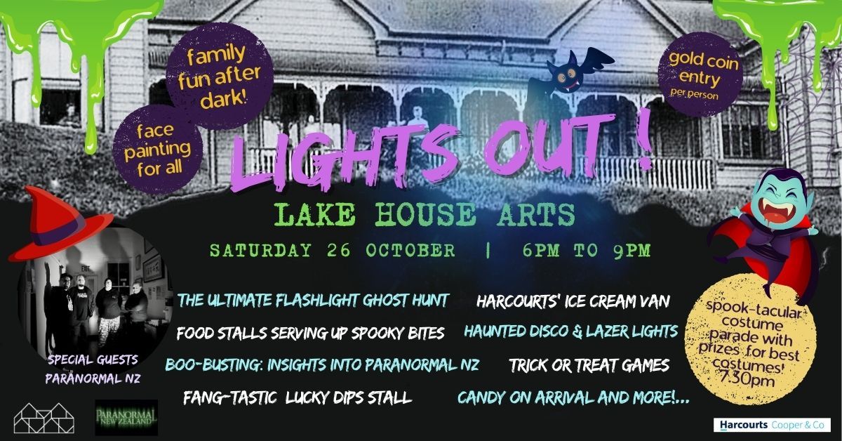 Lights Out at Lake House Arts - Halloween Event 