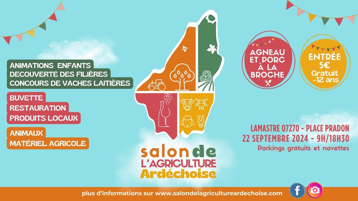 Salon de l'agriculture ard\u00e9choise 2024