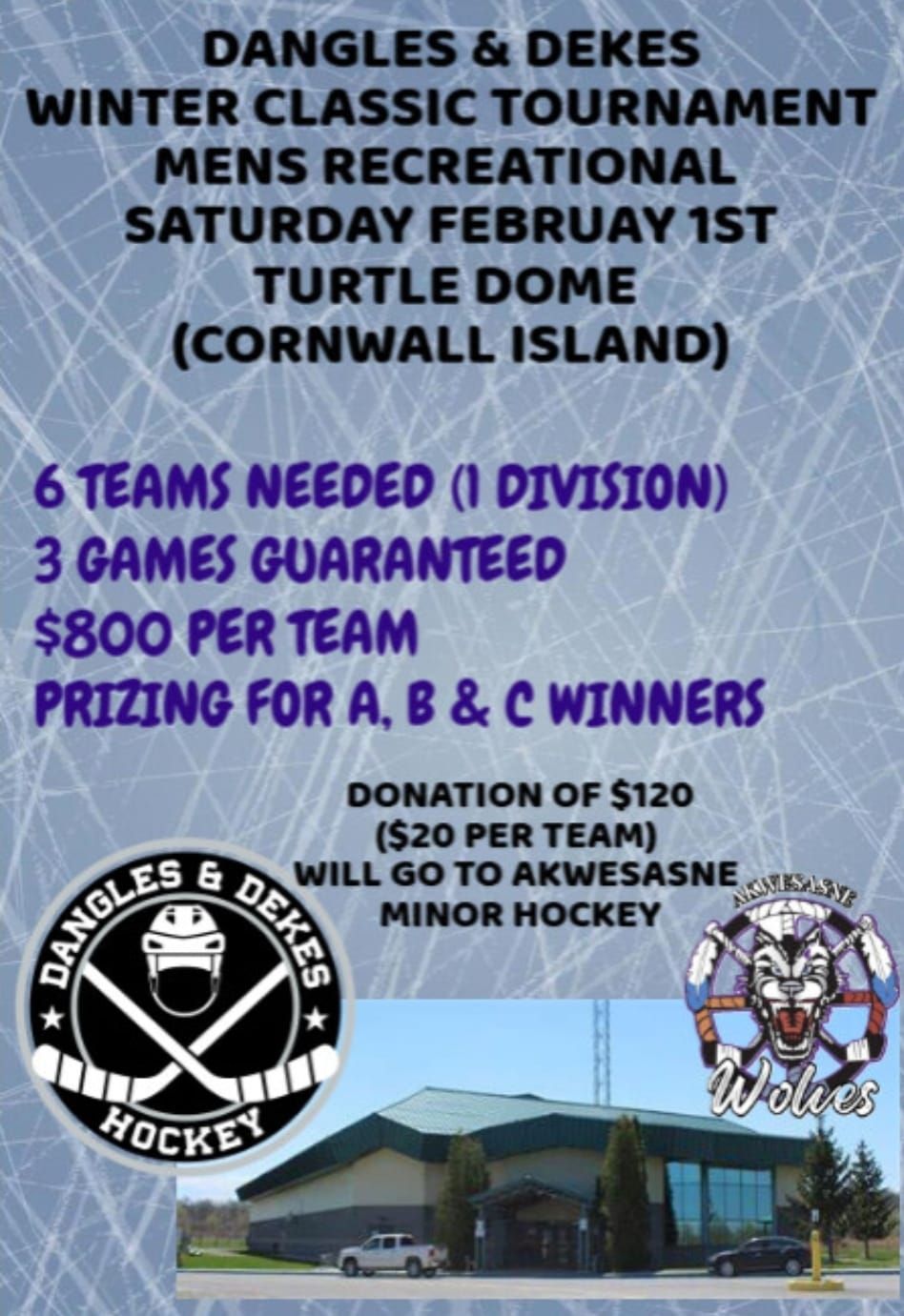 Turtle Dome Winter Classic Mens Rec. Tournament 