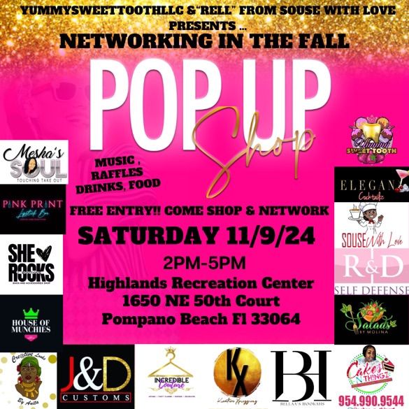  Networking In The Fall Pop-Up Shop