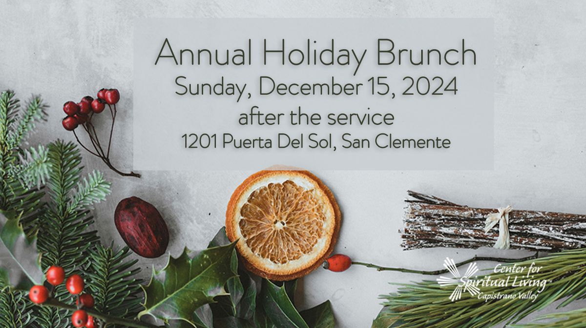 Annual Holiday Brunch