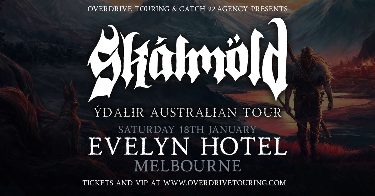 Sk\u00e1lm\u00f6ld - Melbourne- Ydalir Australian Tour - Evelyn Hotel