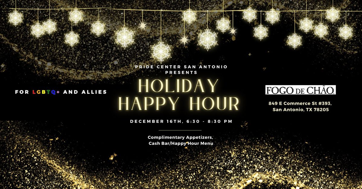 Holiday Happy Hour for LGBTQ+ Community and Allies