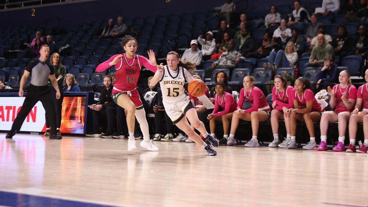 Parking William & Mary Tribe at Drexel Dragons Mens Basketball
