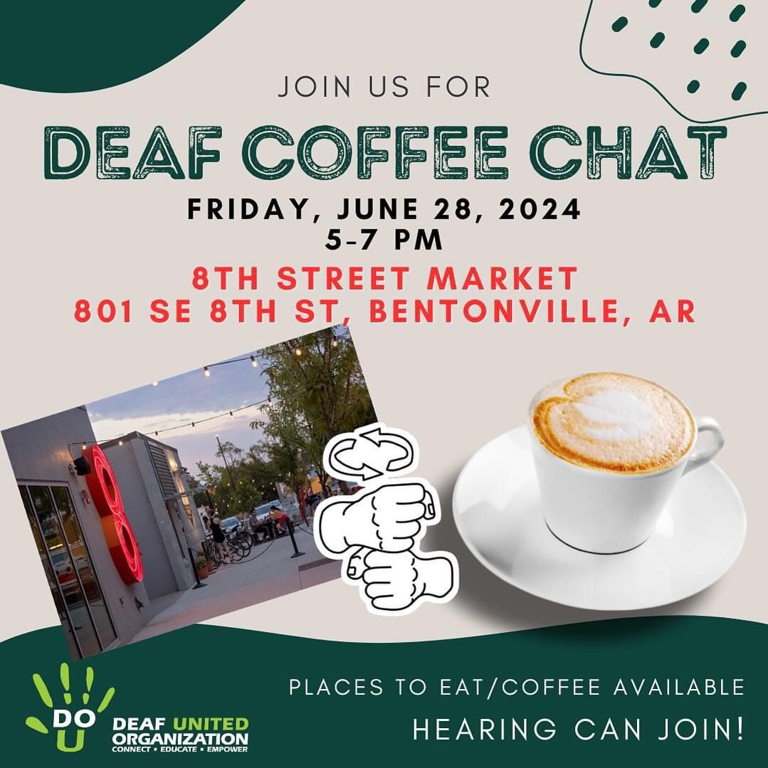 DUO Deaf Coffee Chat