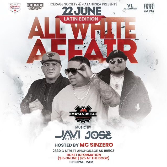 Latin White Party w\/ DJ Javi & DJ Jose with MC Sizero