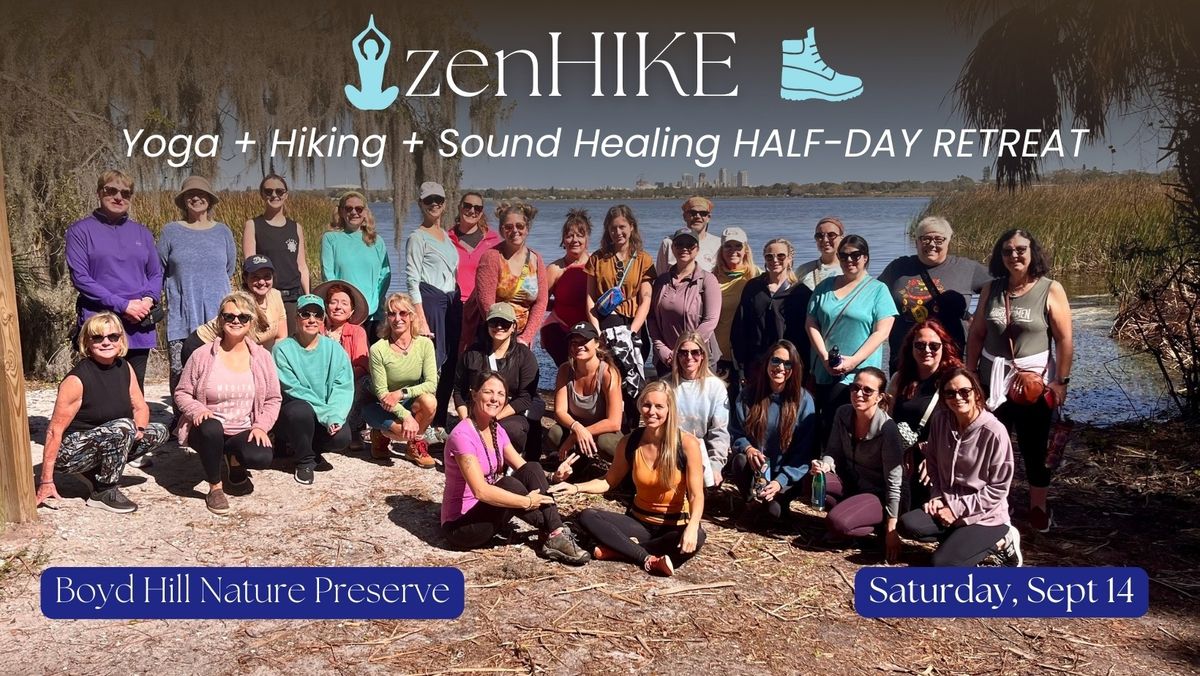 ZENhike Yoga, Sound Healing & Nature Walk \ud83c\udf3f\ud83e\udd7e Boyd Hill Nature Preserve 