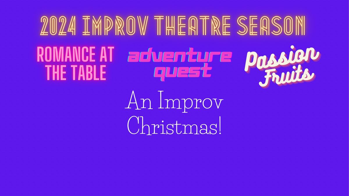 2024 Improv Theatre Season Tickets