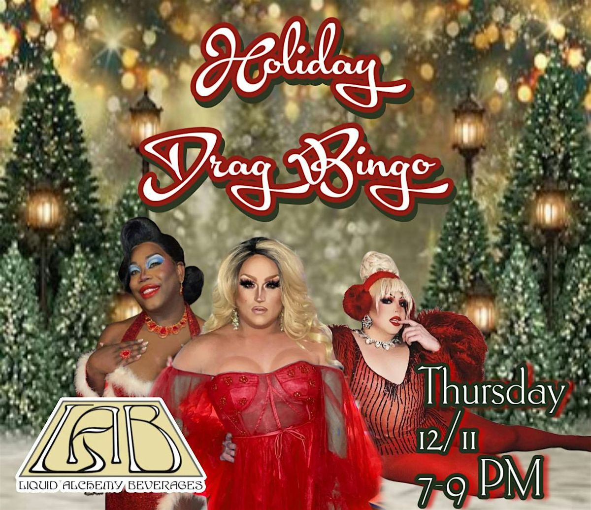 Holiday Drag Bingo