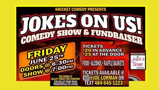 Entertainment Engineering Plus and Kricket Comedy Fundraiser for Julia's Grace
