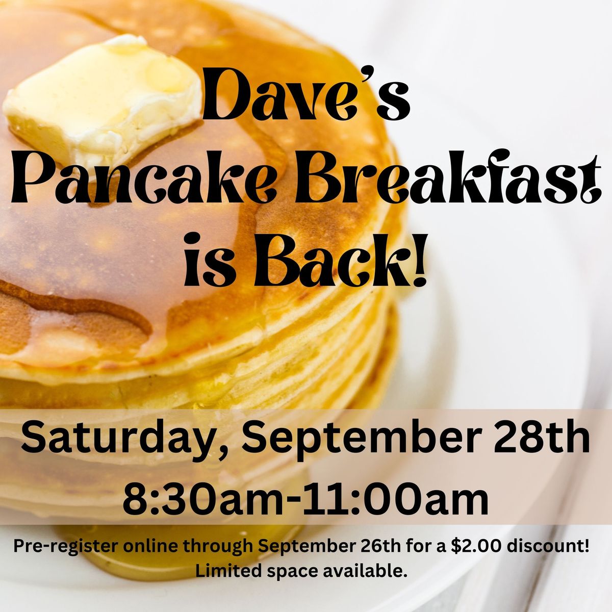 Dave's Pancake Breakfast