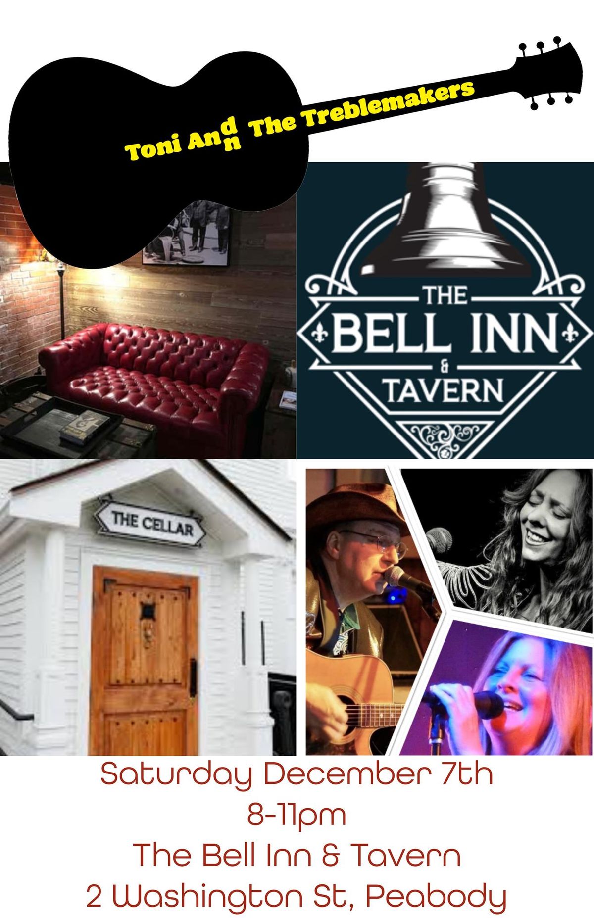 Toni And The Treblemakers at Bell Inn & Tavern