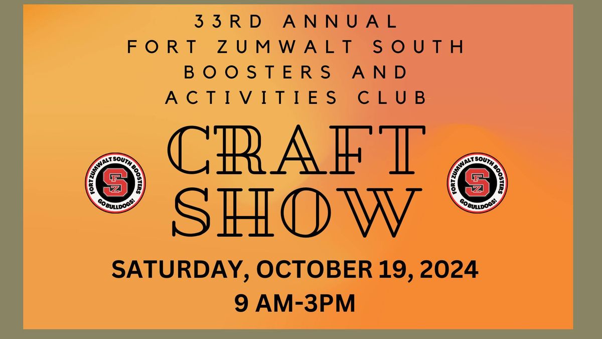 33rd Annual FZS Boosters and Activities Club Craft Show 