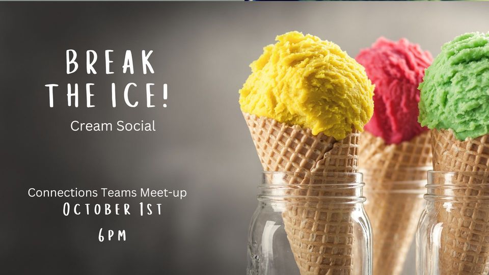 Break the Ice! cream social, Faith Fellowship Baptist Church, Denison, 1 October 2023