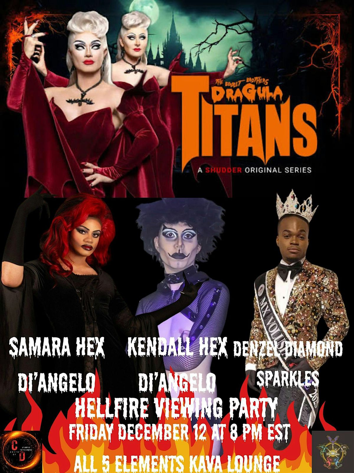Hellfire Viewing Party + \u2744\ufe0f Holiday Movie Madness