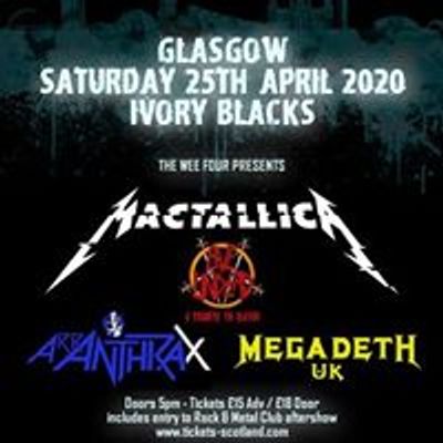 Arranthrax-Scotland's ONLY Anthrax Tribute Band