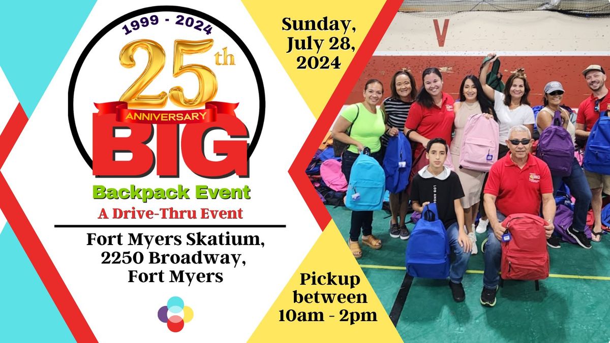 The Multicultural Centre of SWFL - 25th Annual BIG Backpack Event