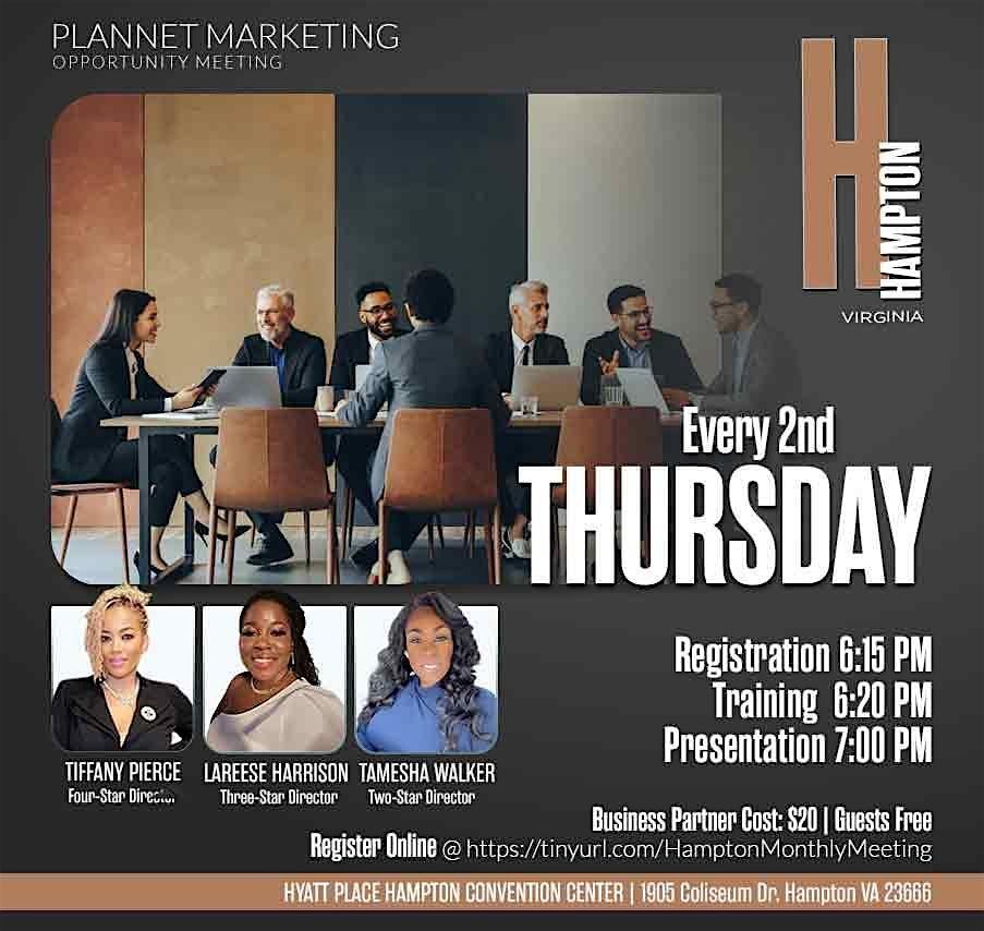 PlanNet Marketing Opportunity Meeting