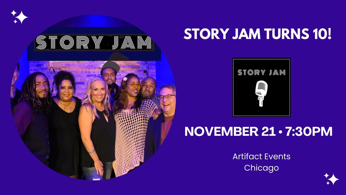 STORY JAM TURNS 10!