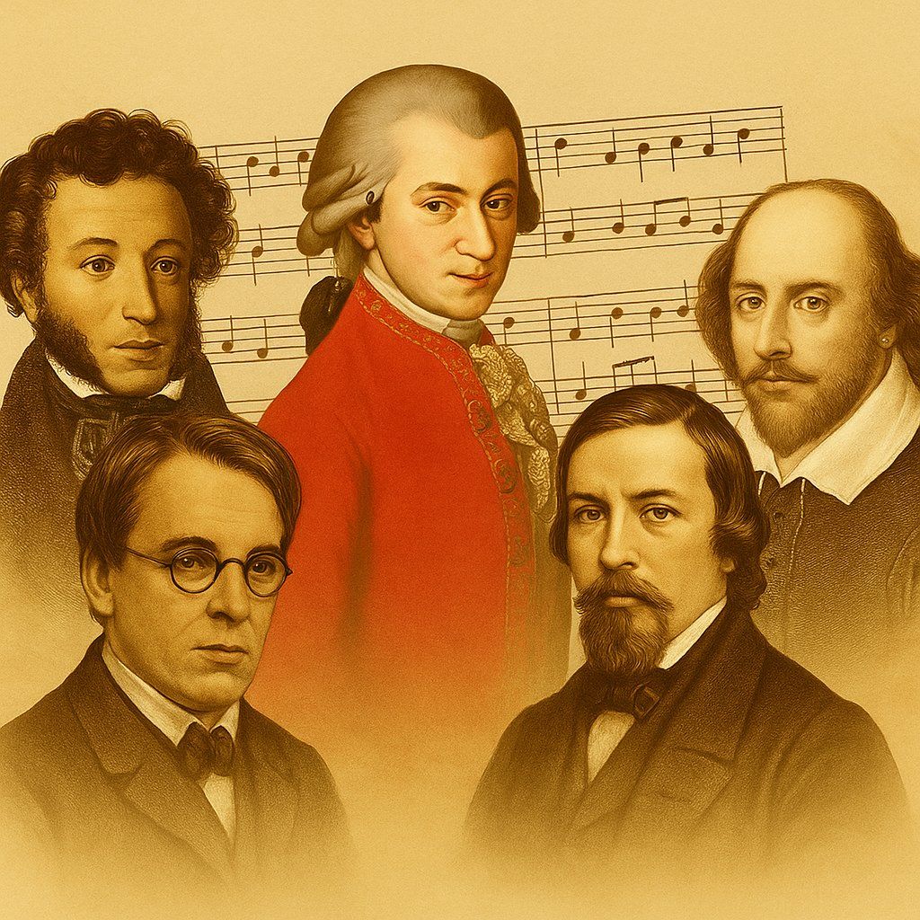 Poetry & Music: Bach, Mozart, Schumann and the Words of Pushkin