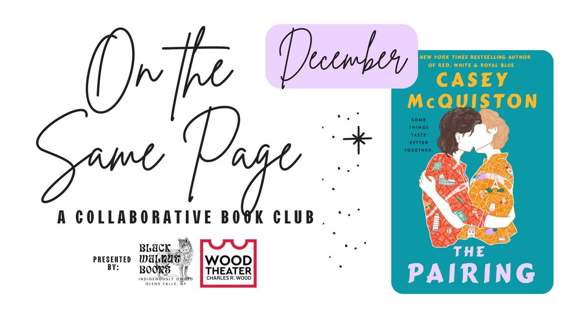 December Book Club | The Pairing