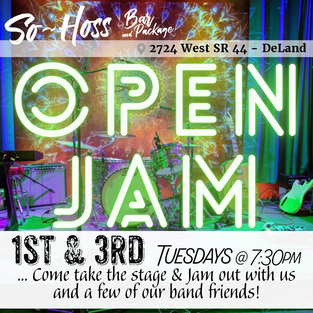 Open Jam @ So-Hoss Bar