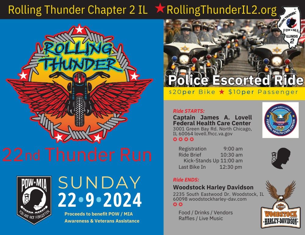 22nd Rolling Thunder Thunder Run